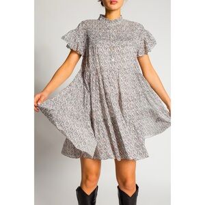 Isabel Marant Étoile | Lanikaye Tiered Floral-Print Cotton-Mousseline Mini Dress